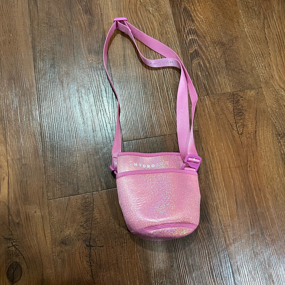 Pink metallic HydroJug sleeve